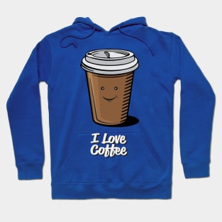 I Love Coffee Hoodie